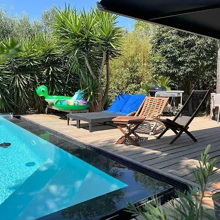 Relaxing Private Vacation W/pool & A/c וילה לה-לונד-לה-מורה